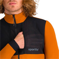 Sportful cortavientos ciclismo hombre SUPERGIARA 2 MARRON vista detalle
