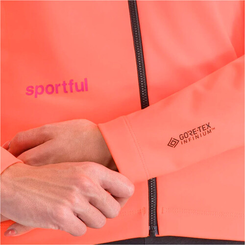 Sportful cortavientos ciclismo mujer CLASSIC NARANJA