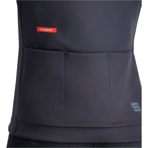 Sportful cortavientos ciclismo mujer FIANDRE 2 NEGRO