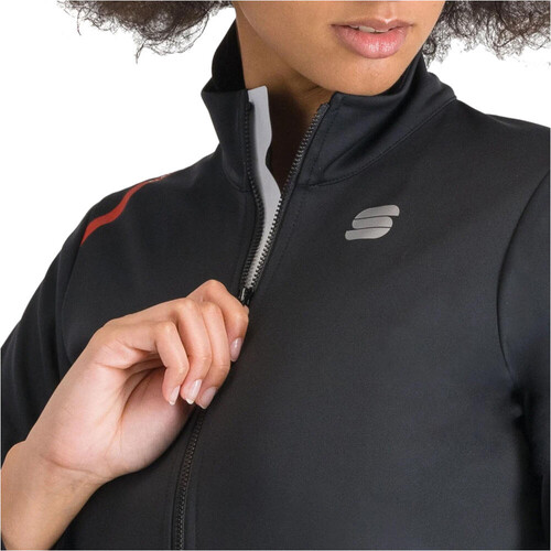 Sportful cortavientos ciclismo mujer FIANDRE NEGRO
