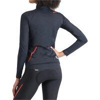 Sportful cortavientos ciclismo mujer FIANDRE PRO 2S NEGRO vista trasera