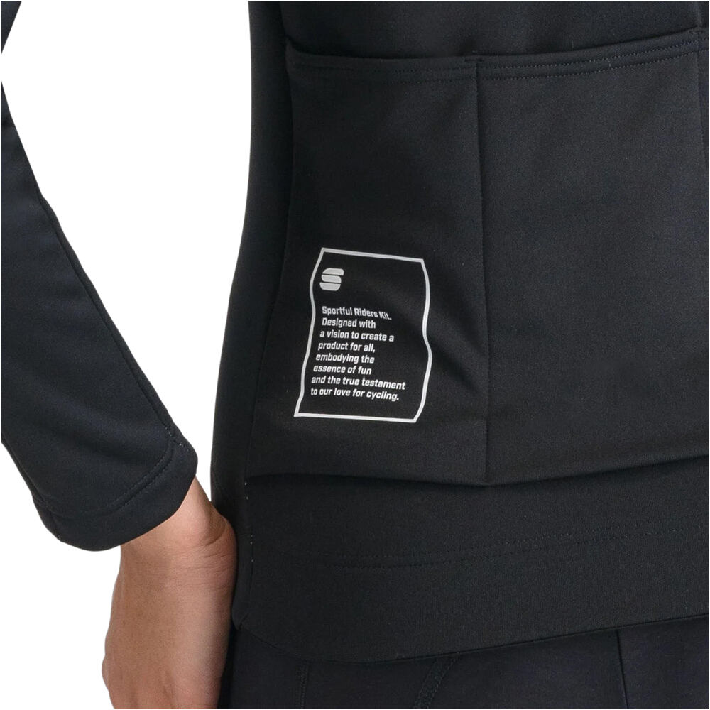 Sportful cortavientos ciclismo mujer SRK NEGRO 04