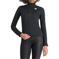 Sportful cortavientos ciclismo mujer SRK NEGRO vista frontal