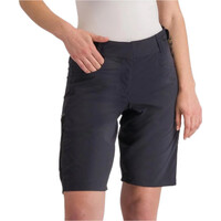 Sportful culotte corto mujer SUPERGIARA NEGRO vista frontal