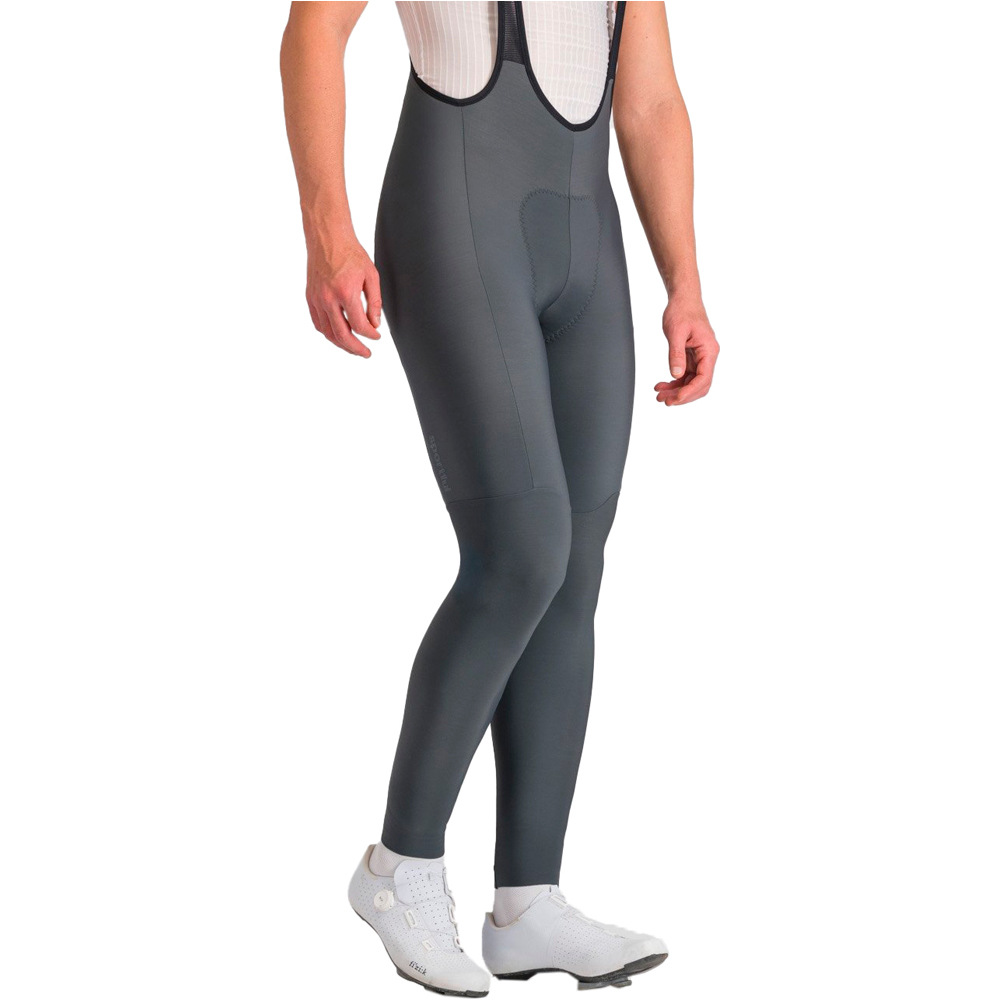 Sportful culotte largo hombre PULSE GRIS vista detalle