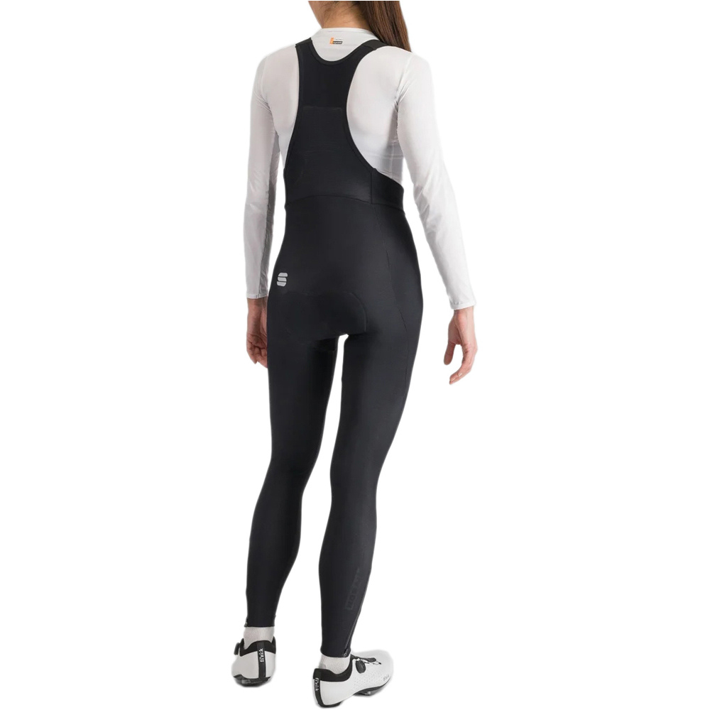 Sportful culotte largo mujer FIANDRE NEGRO vista trasera