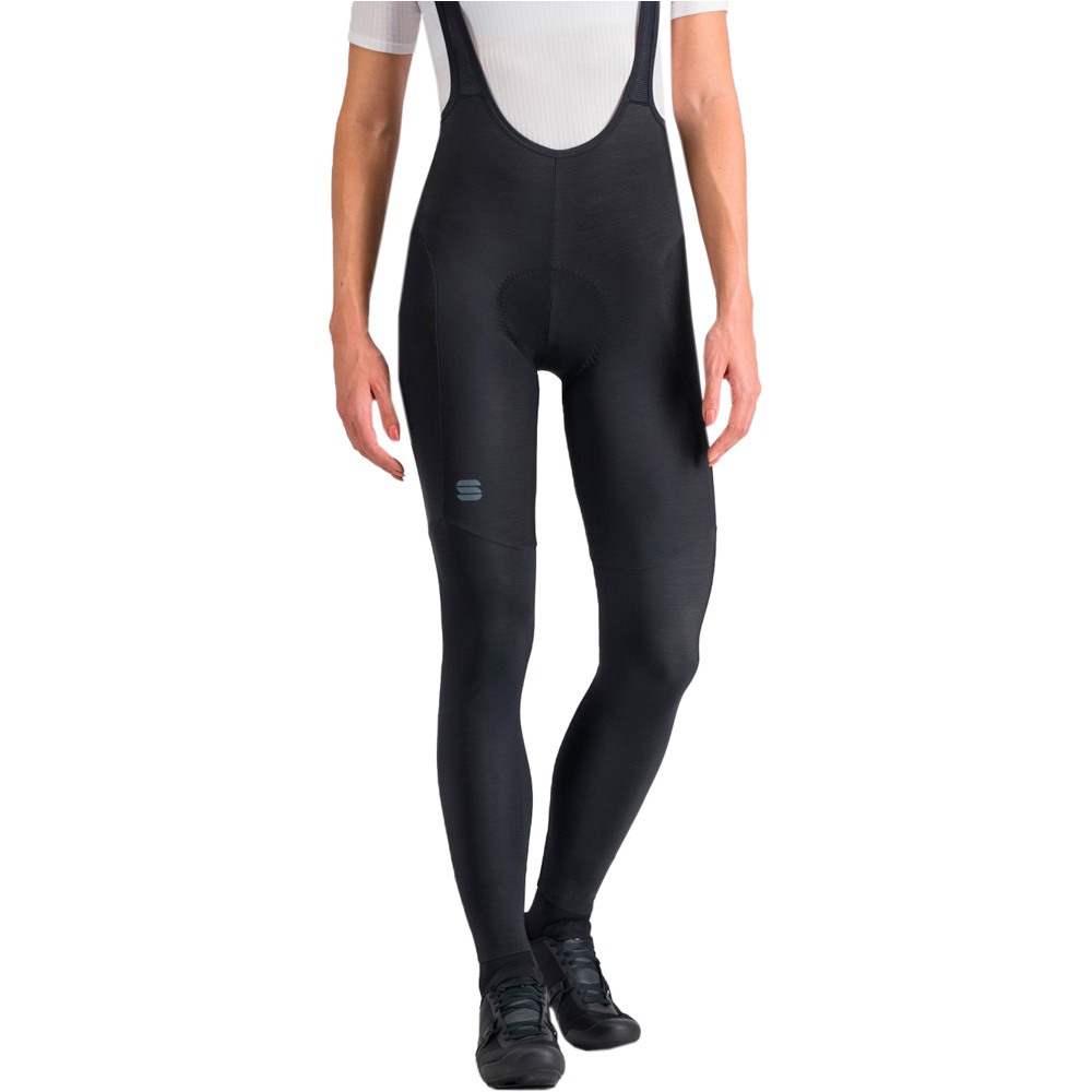 Sportful culotte largo mujer PULSE NEGRO 03