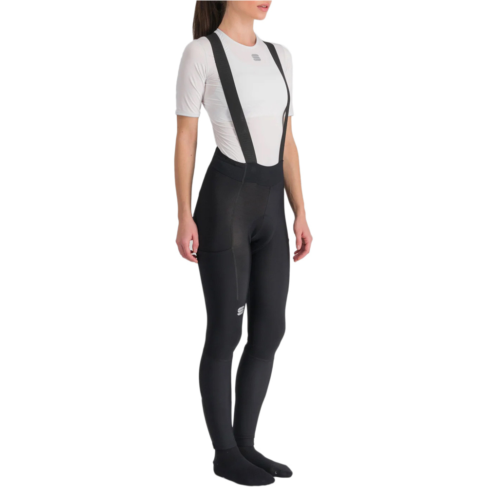 Sportful culotte largo mujer SUPERGIARA NEGRO vista detalle