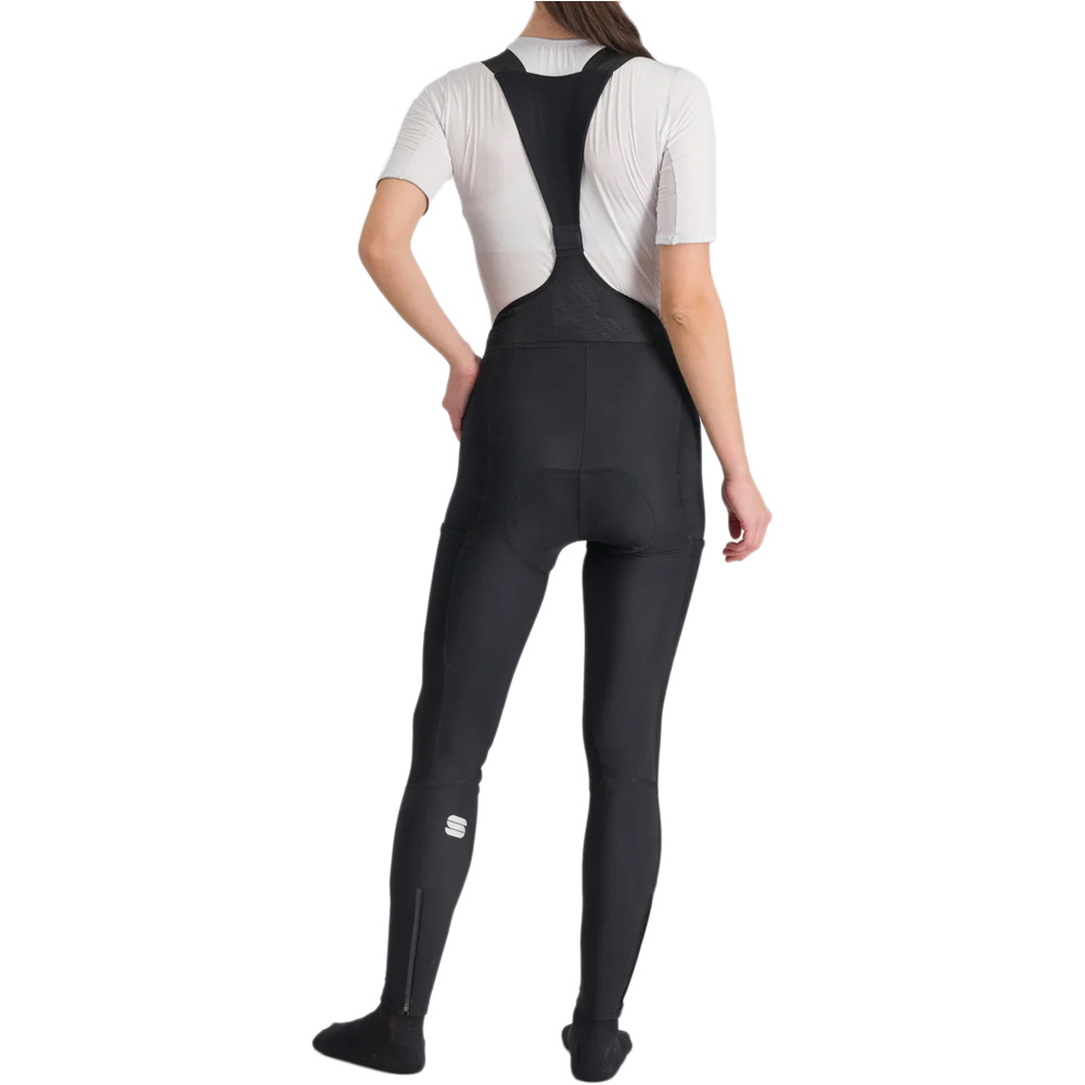 Sportful culotte largo mujer SUPERGIARA NEGRO vista trasera