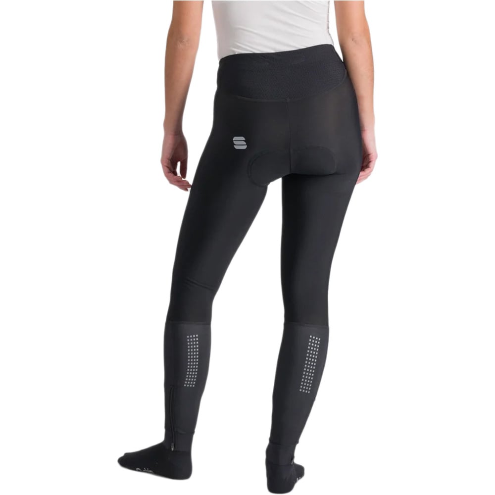 Sportful culotte largo mujer TOTAL COMFORT NEGRO vista trasera