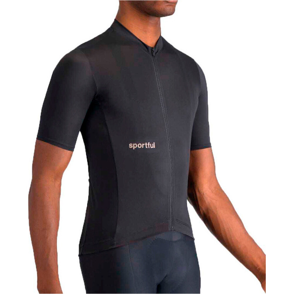 Sportful maillot manga corta hombre CLASSIC NEGRO vista detalle
