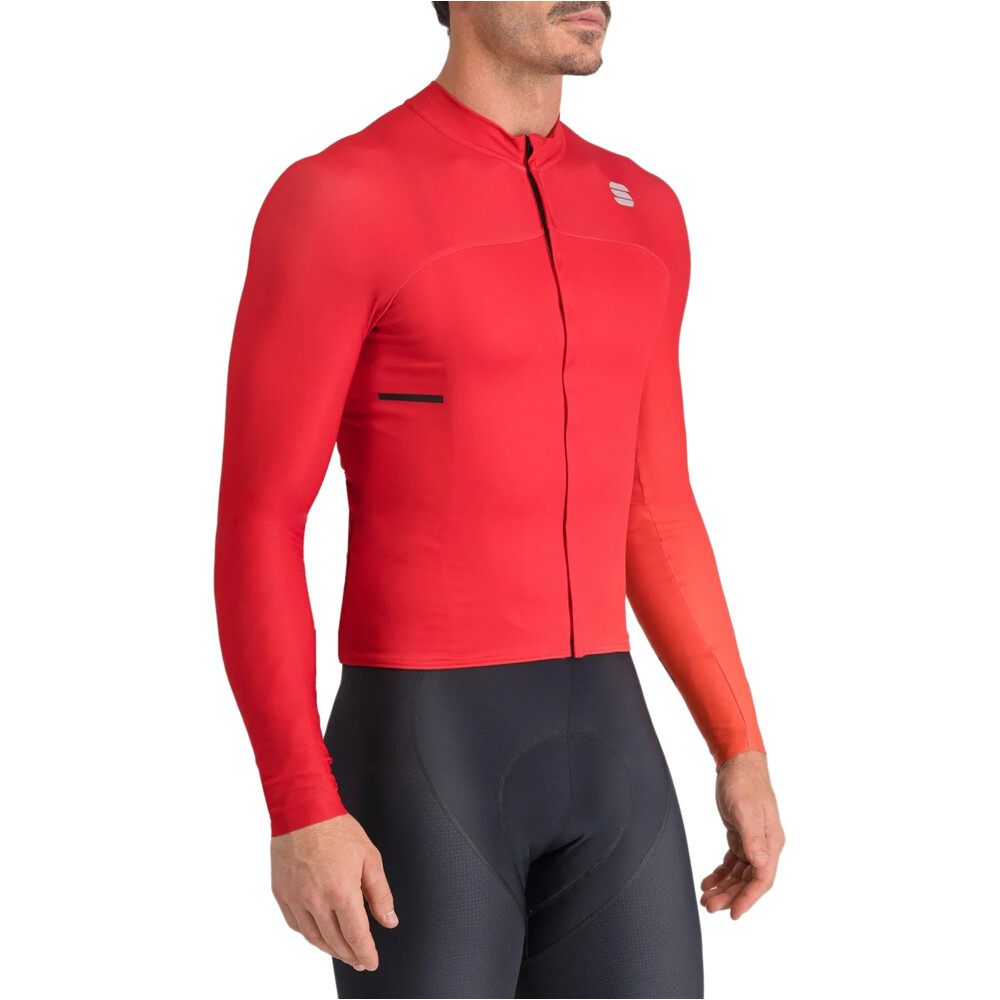 Sportful maillot manga larga hombre BODYFIT PRO ROJO vista detalle