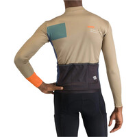 Sportful maillot manga larga hombre BREAKOUT SUPERGIARA VERDE vista trasera