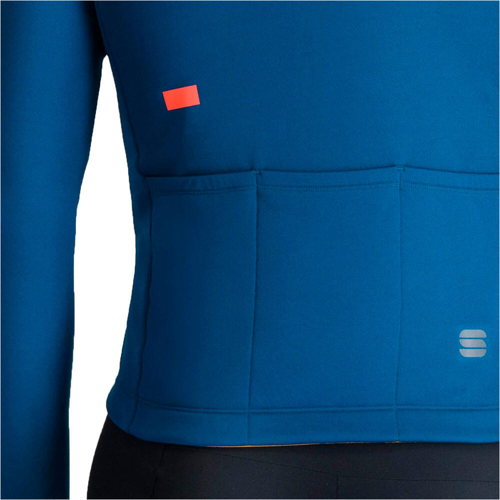 Sportful maillot manga larga hombre CLASSIC THERMAL AZUL 03