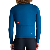 Sportful maillot manga larga hombre CLASSIC THERMAL AZUL vista trasera