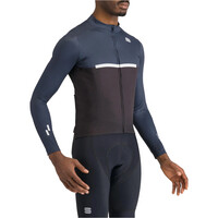 Sportful maillot manga larga hombre PISTA THERMAL AZUL vista detalle