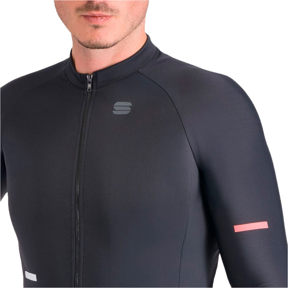 Sportful maillot manga larga hombre SUPERNOVA THERMAL NEGRO vista detalle