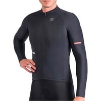 Sportful maillot manga larga hombre SUPERNOVA THERMAL NEGRO vista frontal