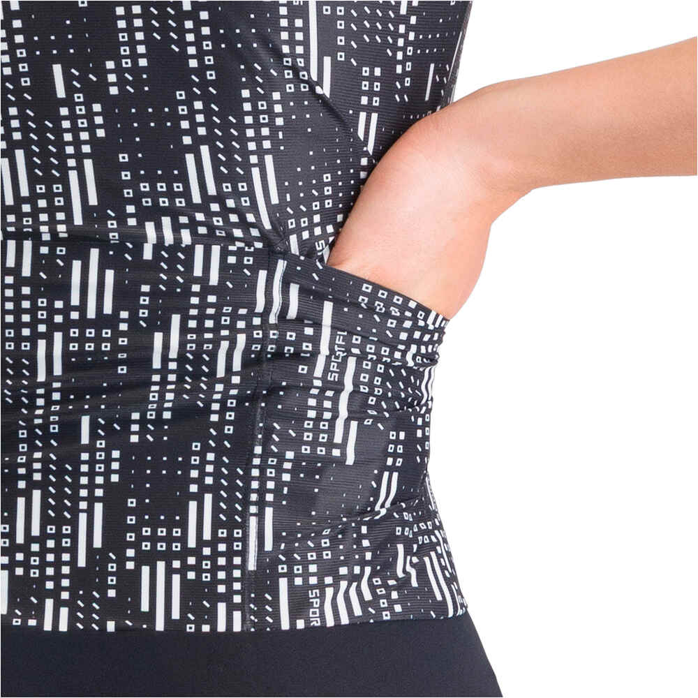 Sportful ropa triatlón mujer G-SUIT NEGRO vista detalle