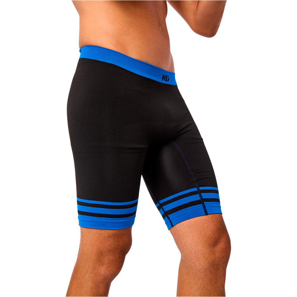Sporthg malla trail running corta hombre HG-DALES NEGRO 03