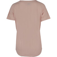 Spyro camiseta entrenamiento manga corta mujer GOHR ROSA vista trasera