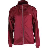 Spyro CHAQUETA RUNNING MUJER GLASGOW ROJO vista frontal