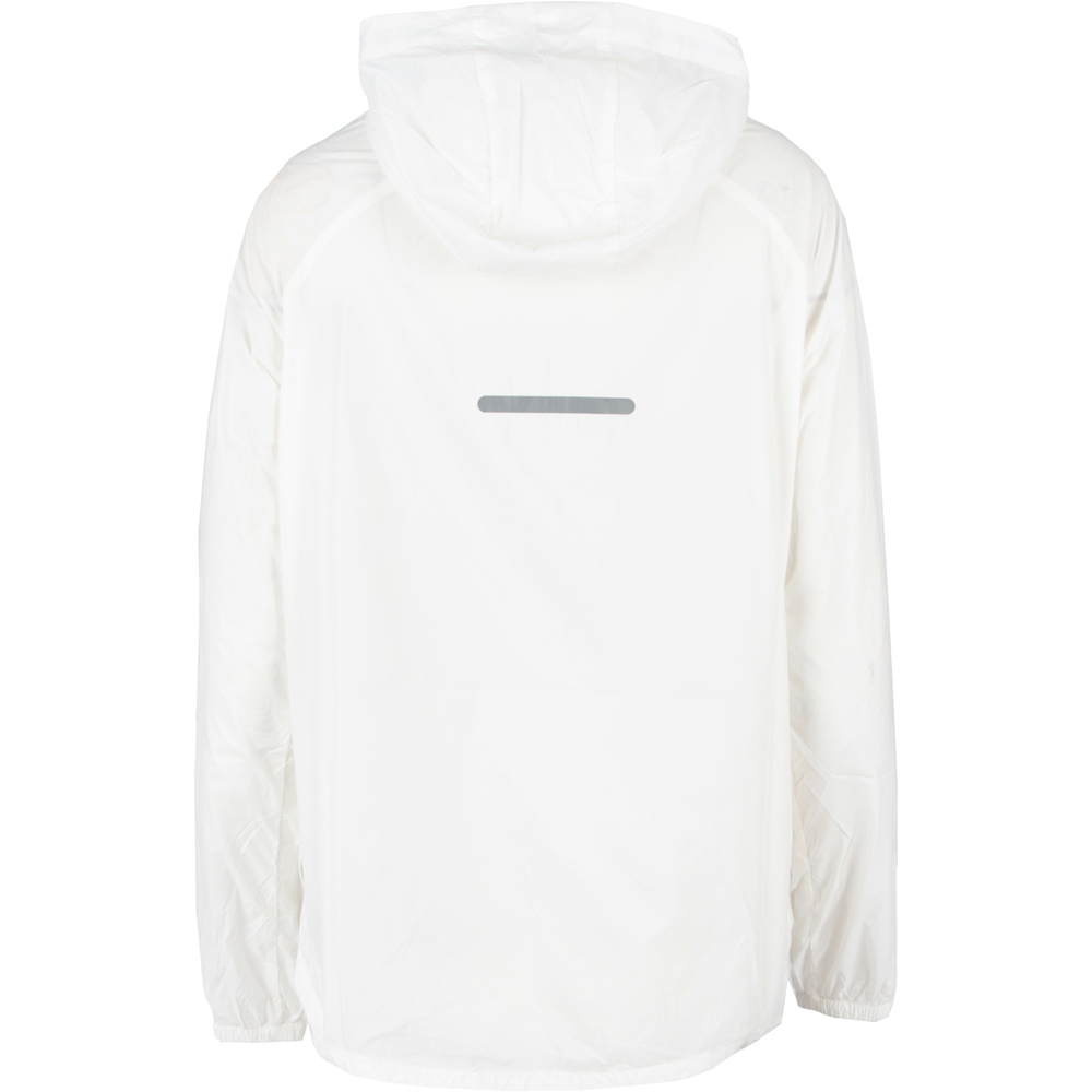 Spyro CHAQUETA RUNNING MUJER YAM BLANCO vista trasera
