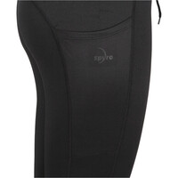 Spyro malla larga running mujer LEIM NEGRO vista detalle