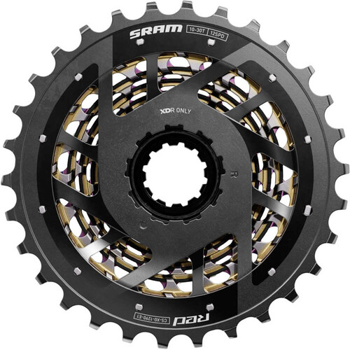 SRAM CASSETTE XG1290 10-30 RED E1 AXS RAINBOW