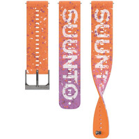 Suunto correas de relojes deportivos 22 ATH6 SILICONE STRAP POWER ORANGE S+M NARANJA vista frontal
