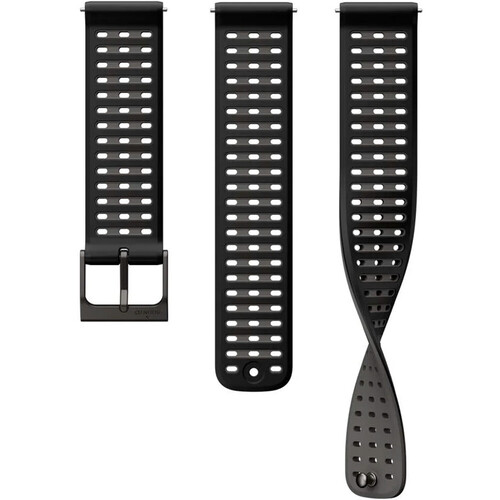 SUUNTO 22 ATH9 SILICONE STRAP BLACK S+M negro