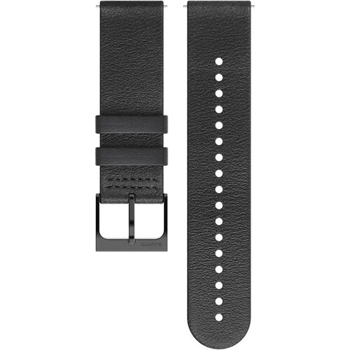 SUUNTO 22 URB6 LEATHER STRAP ALL BLACK M negro