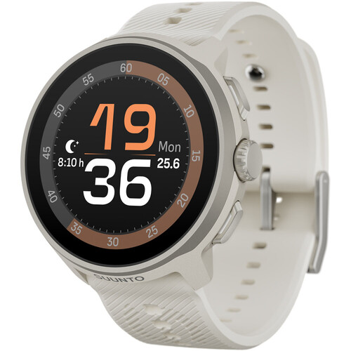 SUUNTO RUN FROST GRAY WITH SILICONE STRA