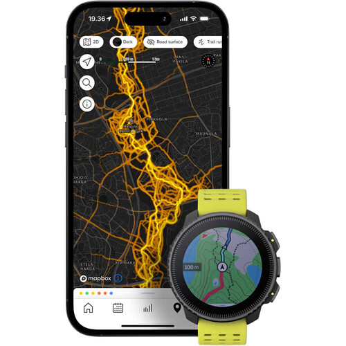 SUUNTO VERTICAL BLACK LIME negro