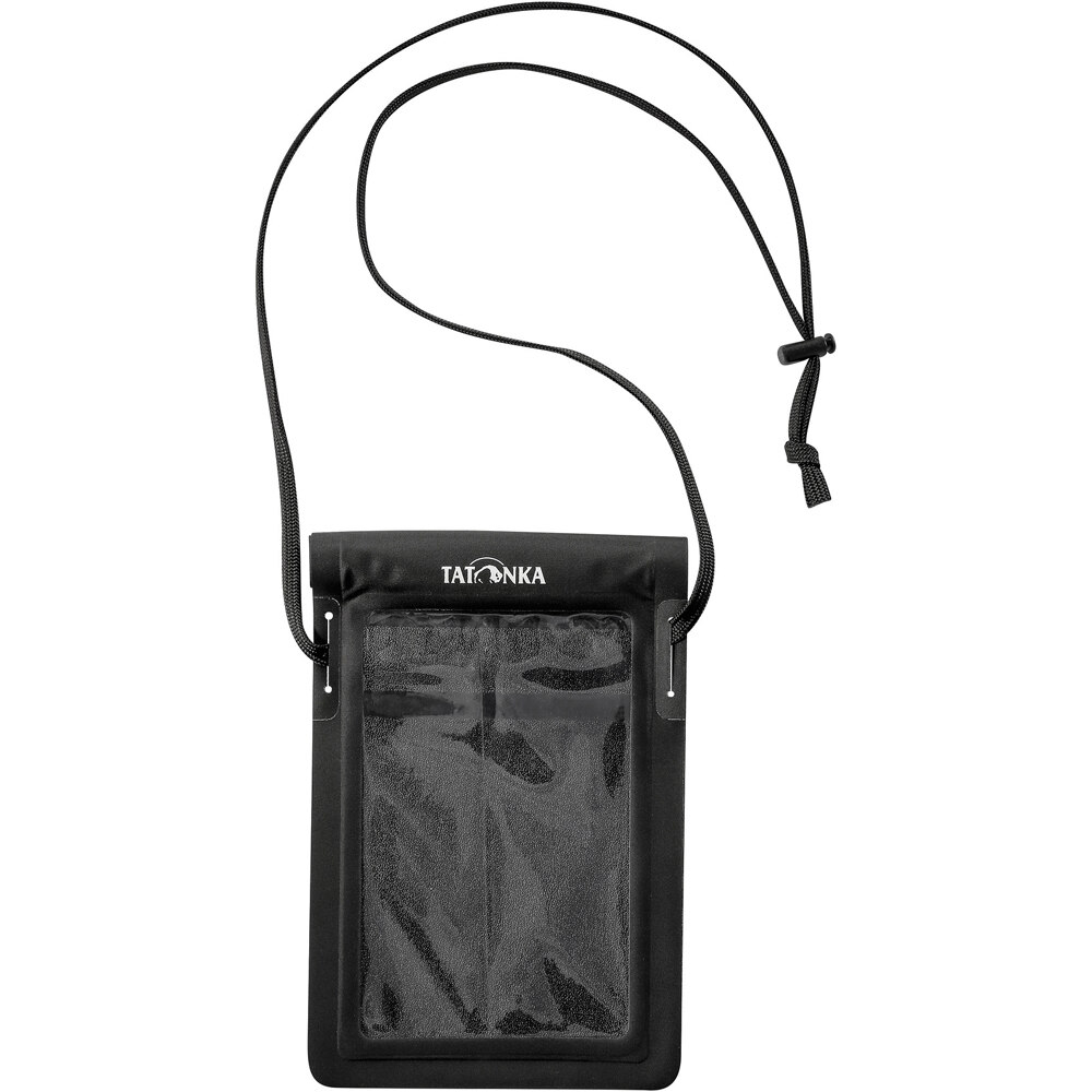 Tatonka carteras montaña WATERPROOF NECK POUCH NEGRO vista frontal