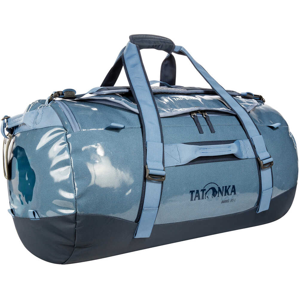 Tatonka mochila montaña BARREL 85 AZUL vista frontal
