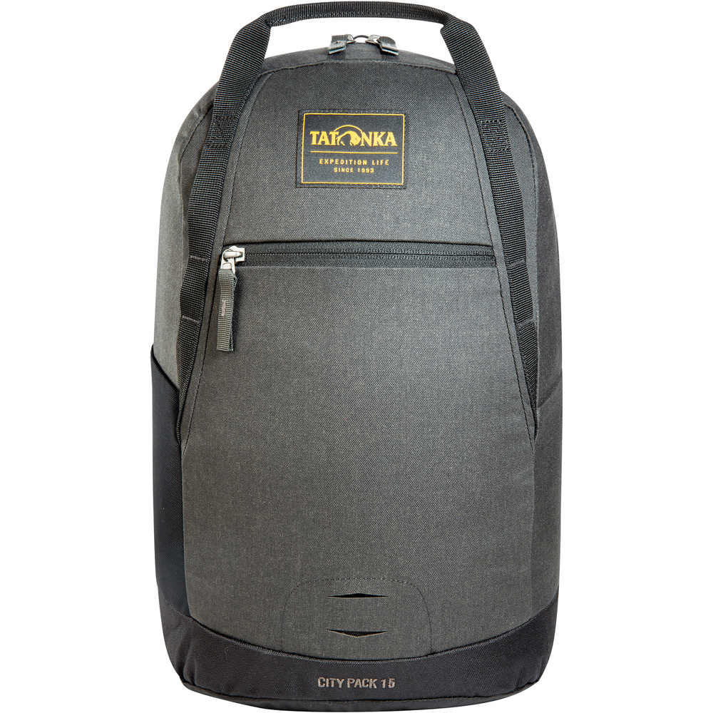 Tatonka mochila montaña CITY PACK 15 KAPOK NEGRO 02
