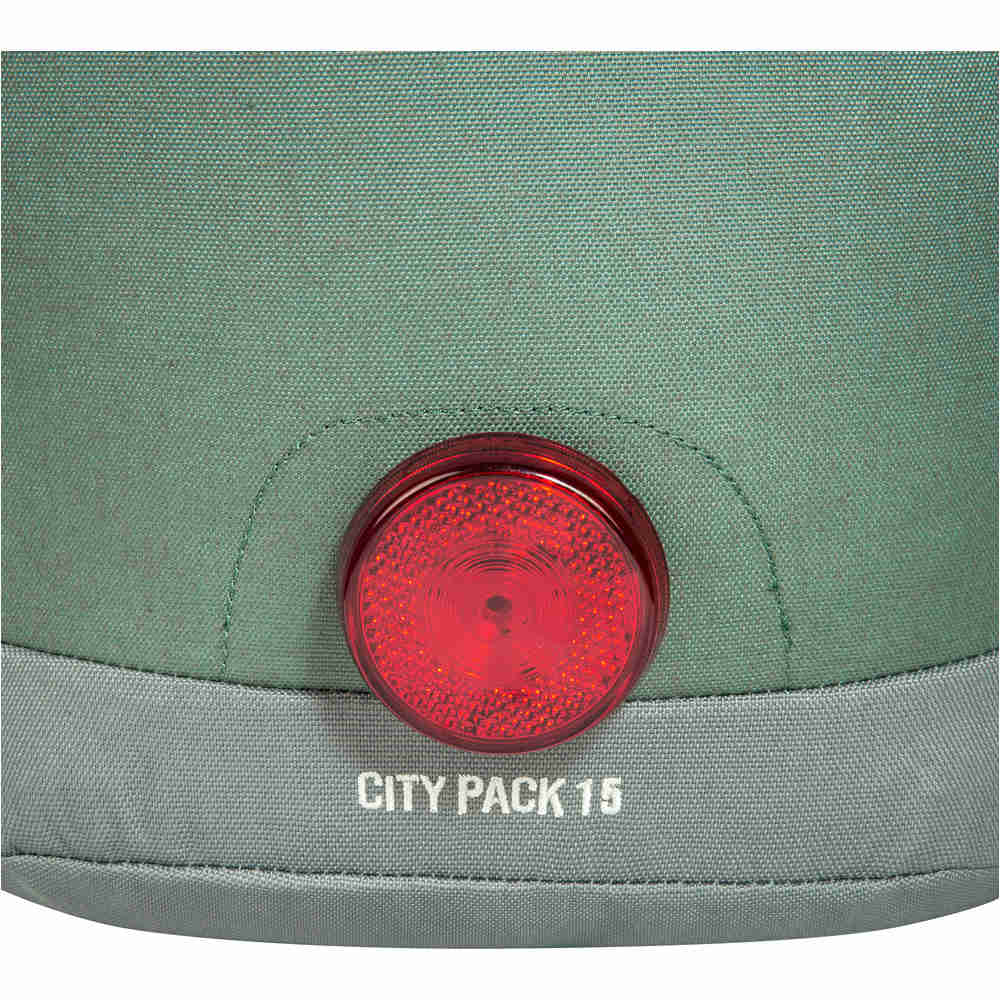 Tatonka mochila montaña CITY PACK 15 KAPOK VERDE 08