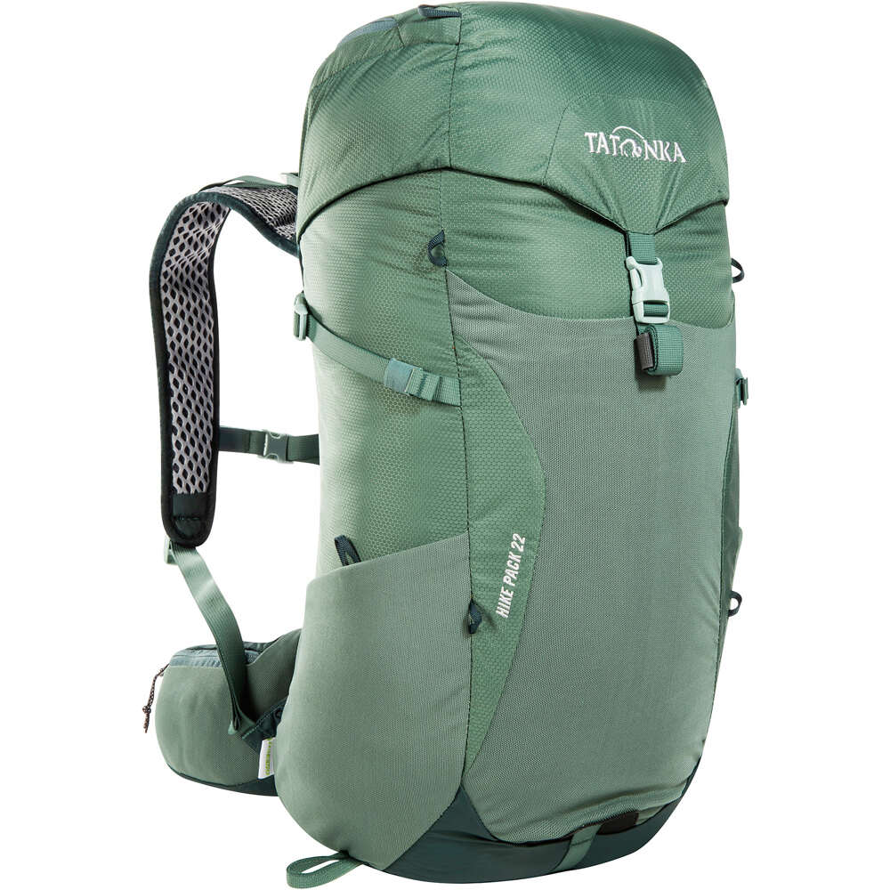 Tatonka mochila montaña HIKE PACK 22 VERDE vista frontal