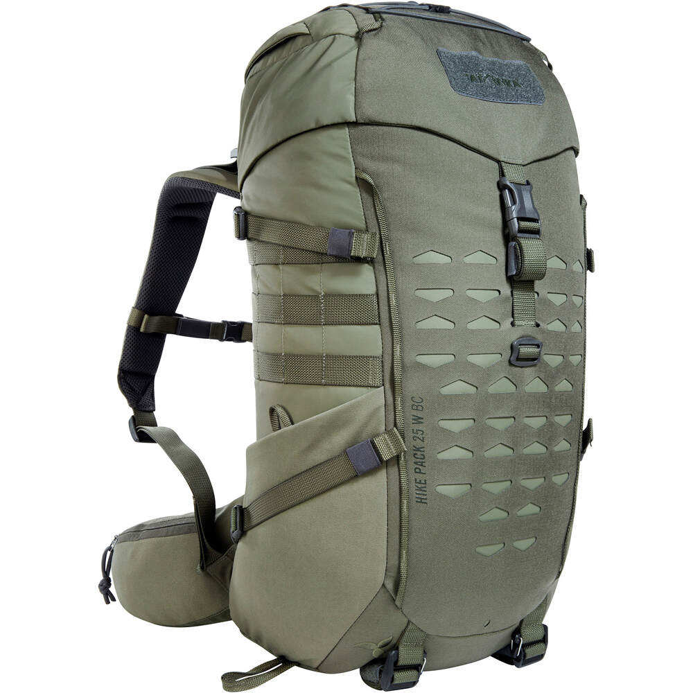 Tatonka mochila montaña HIKE PACK 25 MUJER BC GRIS vista frontal