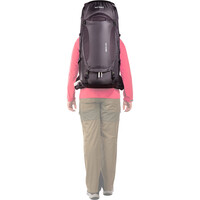 Tatonka mochila montaña NORAS 55+10 MUJER MORADO 09