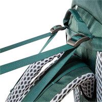 Tatonka mochila montaña NORAS 65+10 ROJO 07