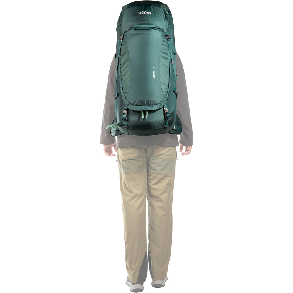 Tatonka mochila montaña NORAS 65+10 ROJO 09