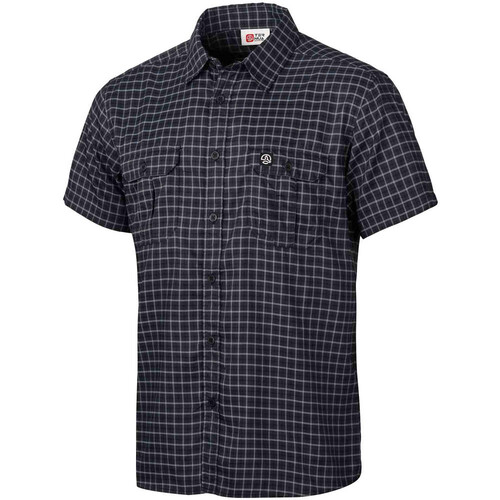 Ternua camisa manga corta hombre BRIGUS GRIS