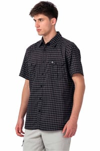 Ternua camisa manga corta hombre BRIGUS GRIS vista detalle