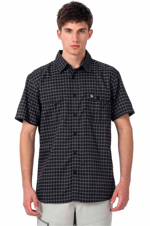 Ternua camisa manga corta hombre BRIGUS GRIS
