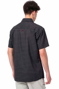 Ternua camisa manga corta hombre BRIGUS GRIS vista trasera