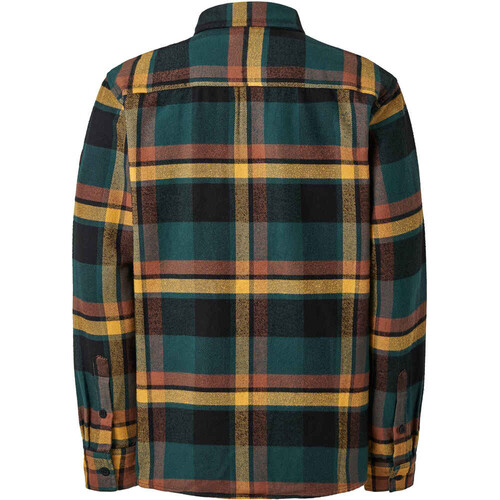 Ternua camisa manga larga hombre BURNT COOVE VERDE