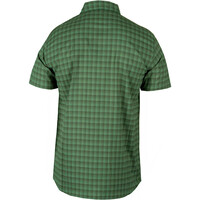 Ternua camisa montaña manga corta hombre BRAY VERDE vista trasera