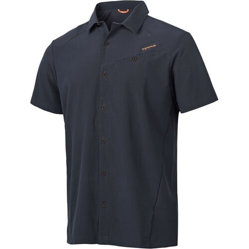 Ternua camisa montaña manga corta hombre GRUVIS AIR NEGRO